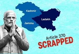 JAMMU AND KASHMIR ARTICLE 370 HAS BEEN REVOKED