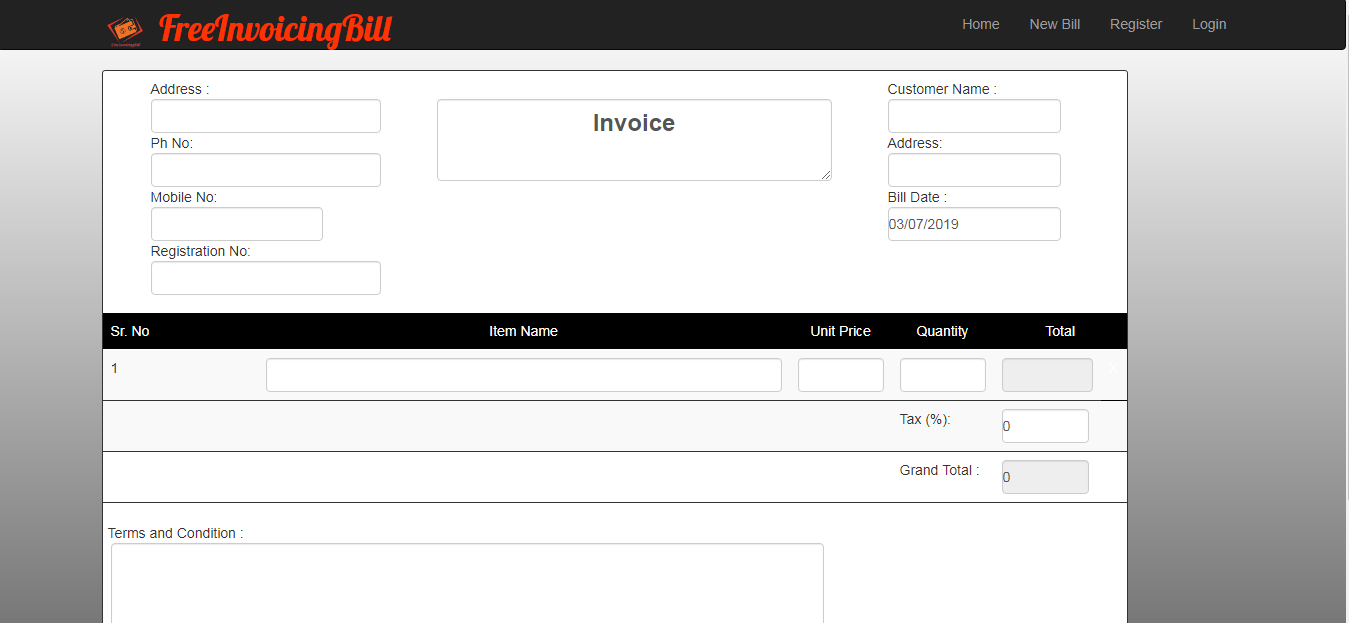 Free Invoicing and Billing Software full version