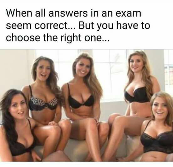 When all answer seems to be correct