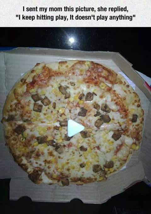 This pizza dont play